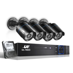 nnedsz cctv security system 2tb 4ch dvr 1080p 4 camera sets
