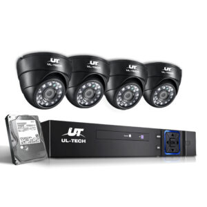 nnedsz cctv security system 2tb 8ch dvr 1080p 4 camera sets