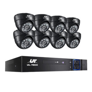 nnedsz cctv camera home security system 8ch dvr 1080p ip 8 dome cameras long range