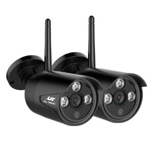 nnedsz wireless cctv system 2 camera set for dvr outdoor long range 1080p