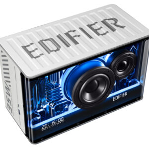 edifier qd35 tabletop bluetooth speaker with gan charger cm qd35/wht