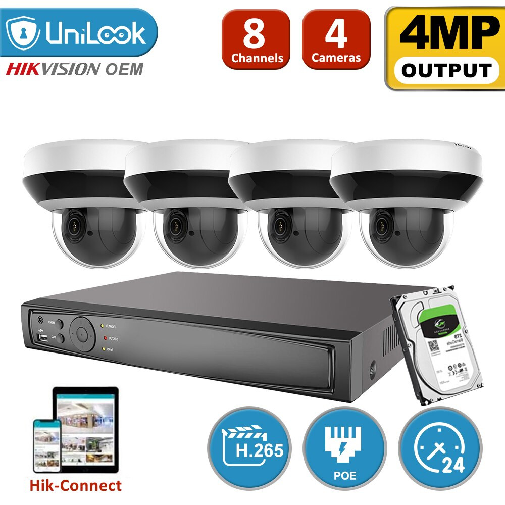hikvision oem 8ch 4mp cctv system h.265+ nvr with ptz ip kit hikvision oem 8ch 4mp cctv system h.265+ nvr with ptz ip kit